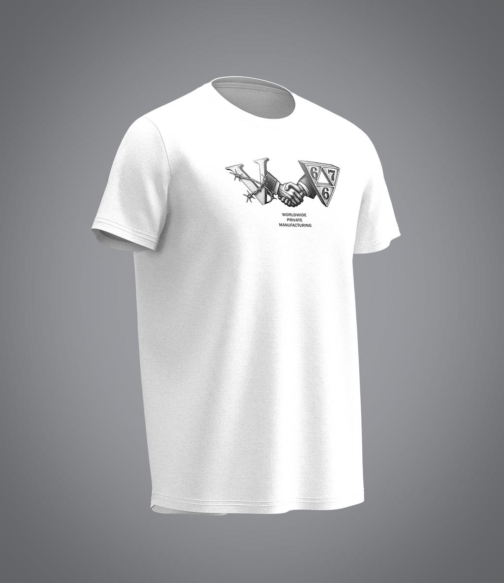 T-shirt blanc VRUNK X 667