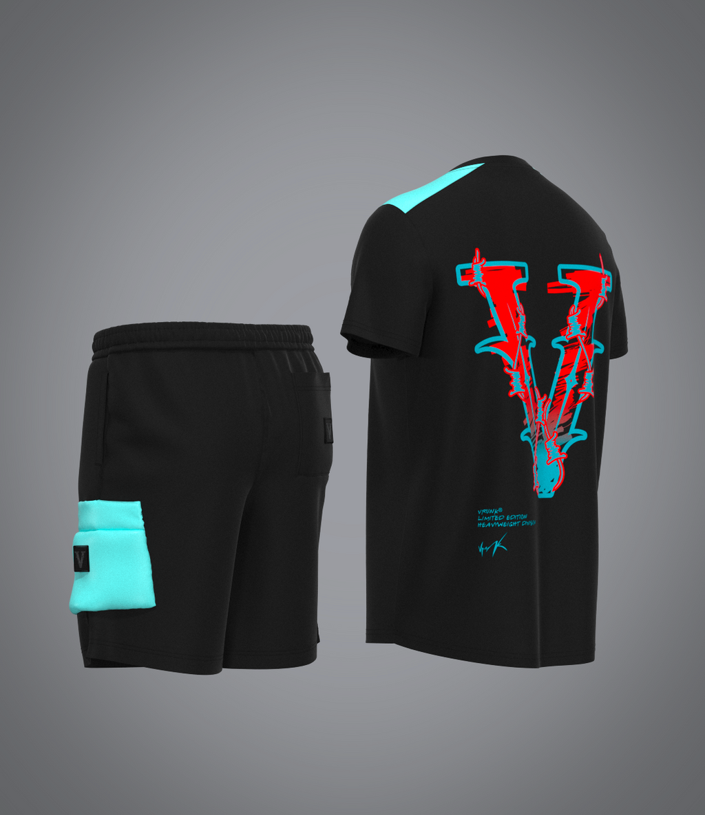 Ensemble Blue Perroquet