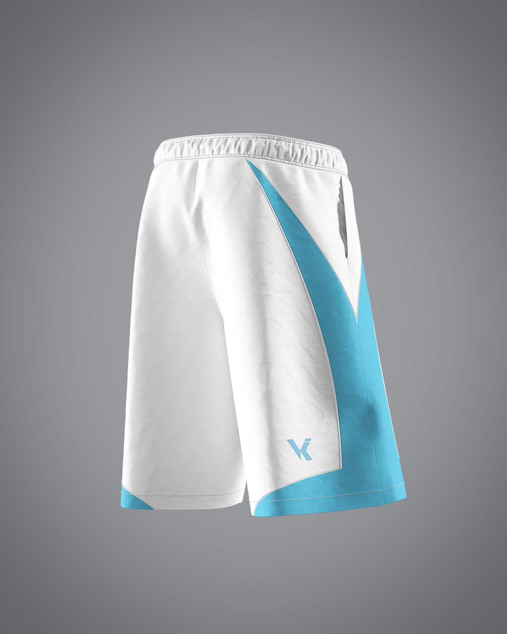 VRUNK X UNKNOWN - TRACK SHORT WHITE